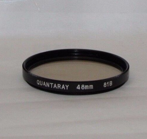 Quantaray 81B 48mm Lens Filter Made in Japan  O40153 skylight warming