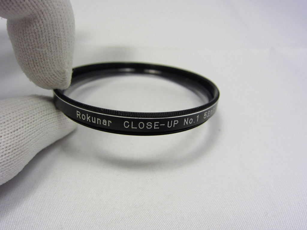 Used Rokunar Close-Up No.1 52mm Macro +1  Lens Filter Made in Japan N103013