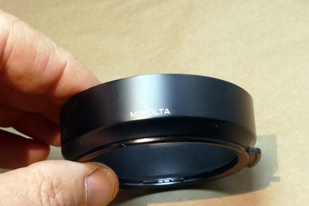 49mm Minolta Lens Hood Shade For 28mm f2 f2.8 f3.5 f2.0 - Genuine OEM