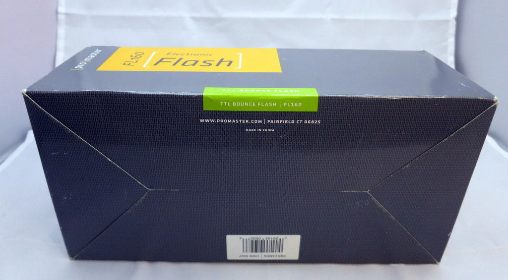Empty  BOX only for Promaster FL160 TTL Bounce Flash