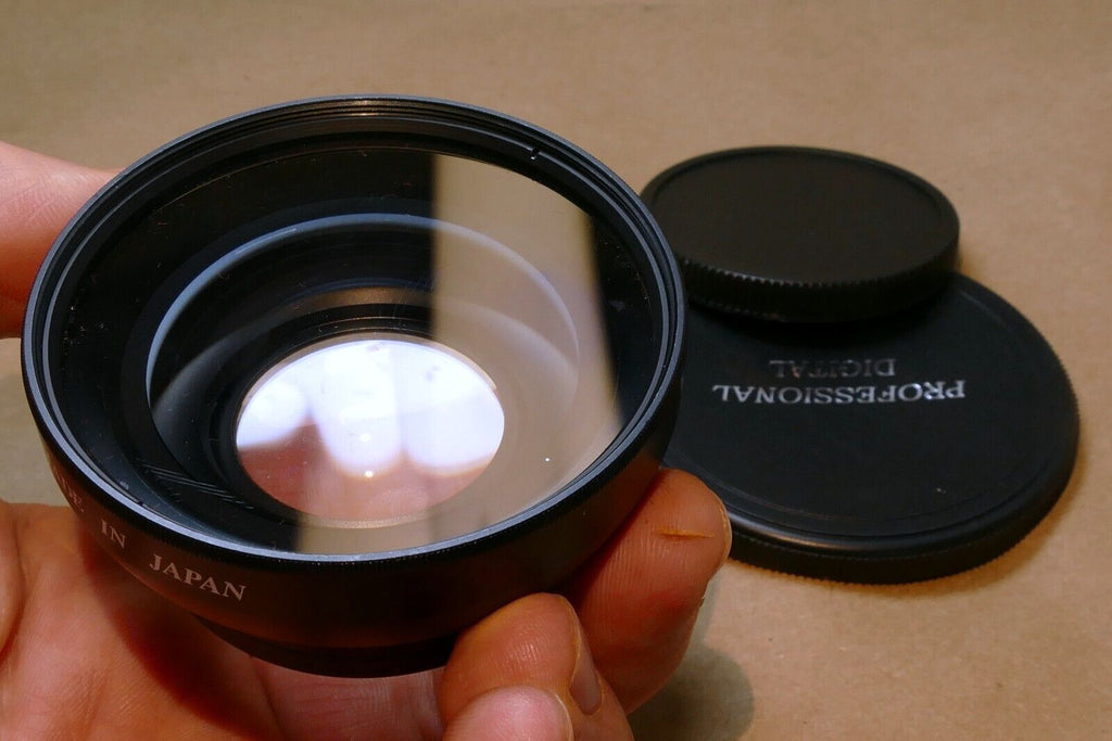 52mm Vision Optics 0.48X Wide Angle Lens with 52mm Hoya sky filter attached