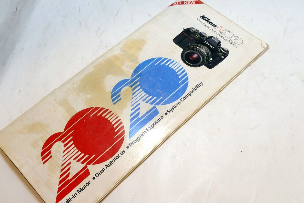 Nikon N2020 Camera  Photography  Brochure Features Technical Highlights 1986