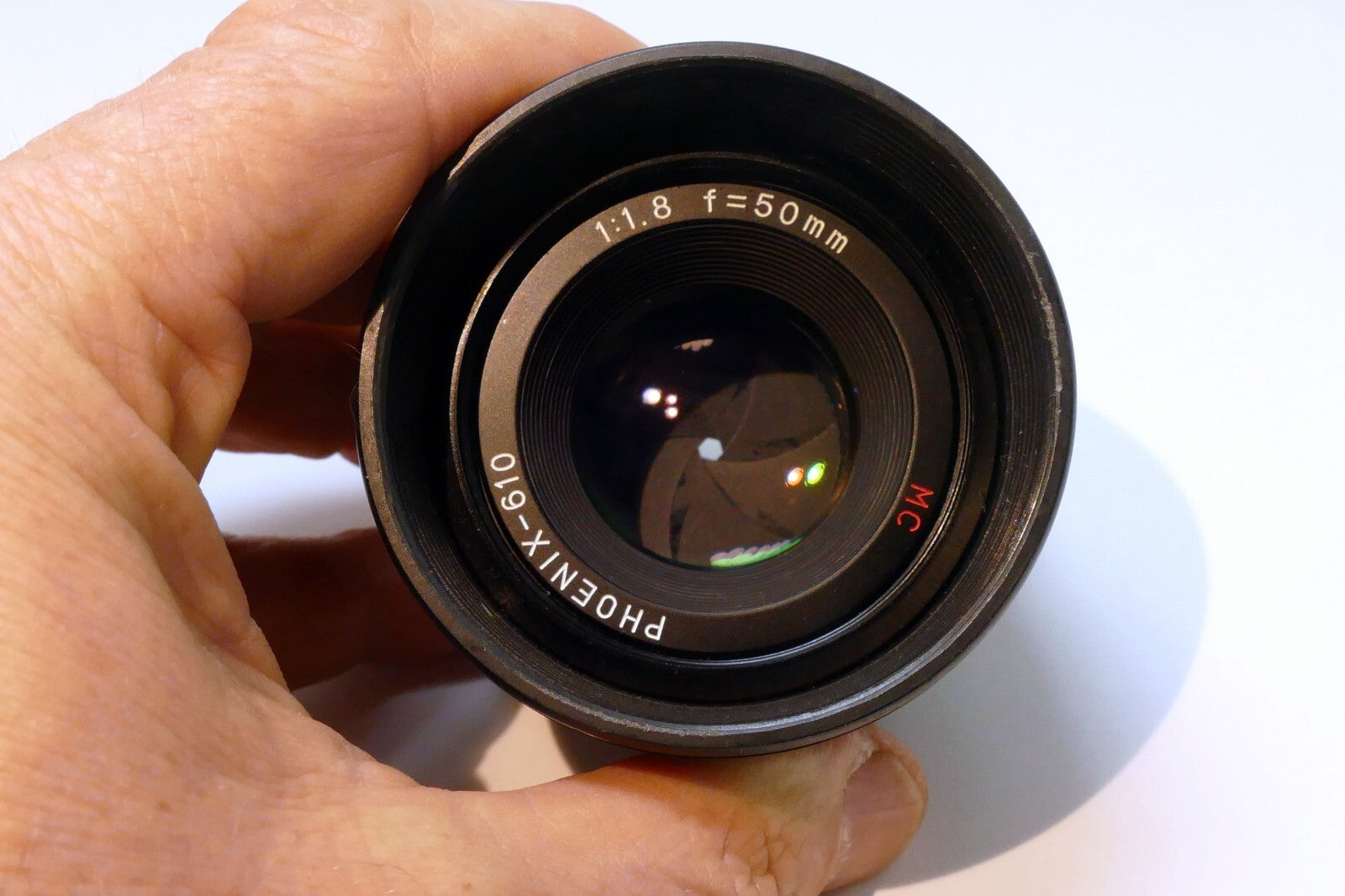 Phoenix 610 MC 50mm f1.8 MD mount Lens  - PARTS REPAIR AS IS