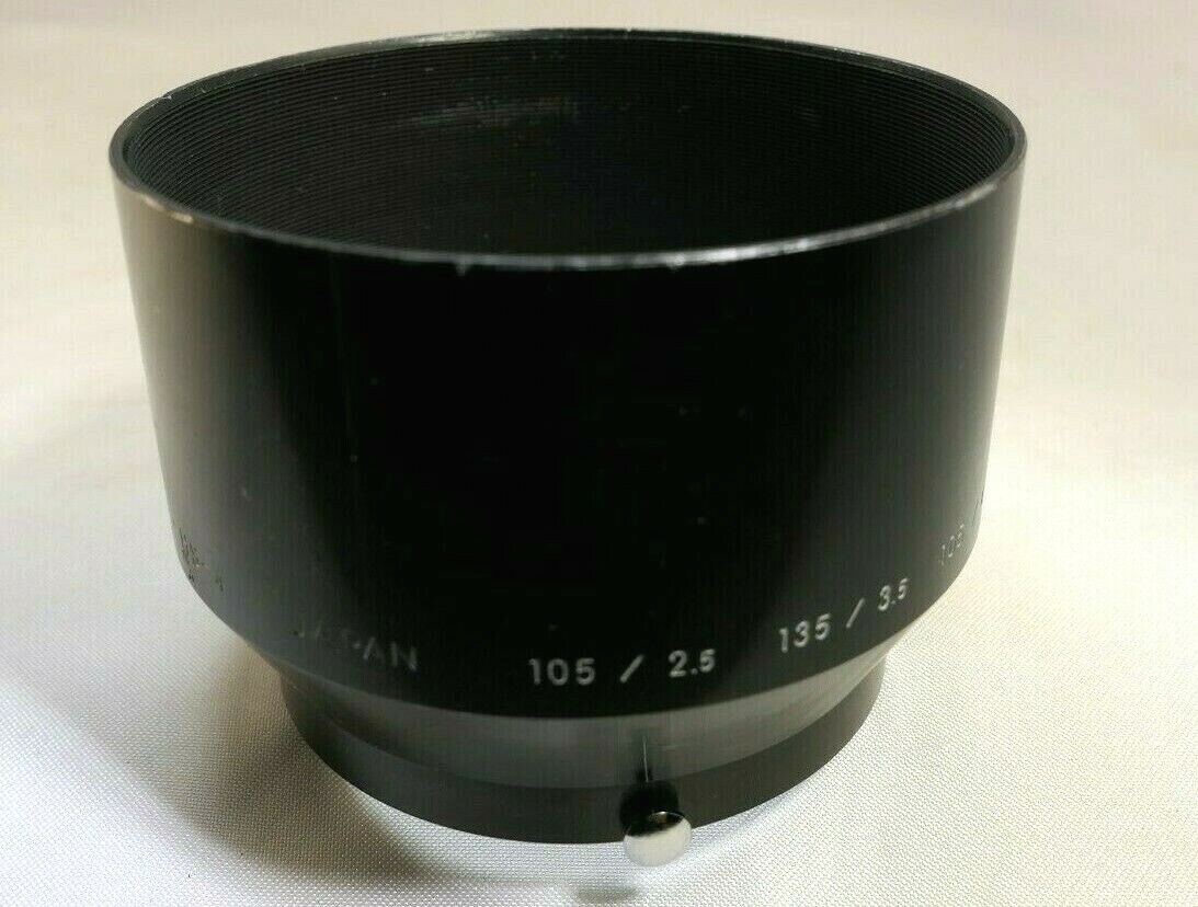 Nikon HS-4 Lens Hood 105mm f2.5 f4 Micro 135mm f3.5 52mm threads Genuine Shade