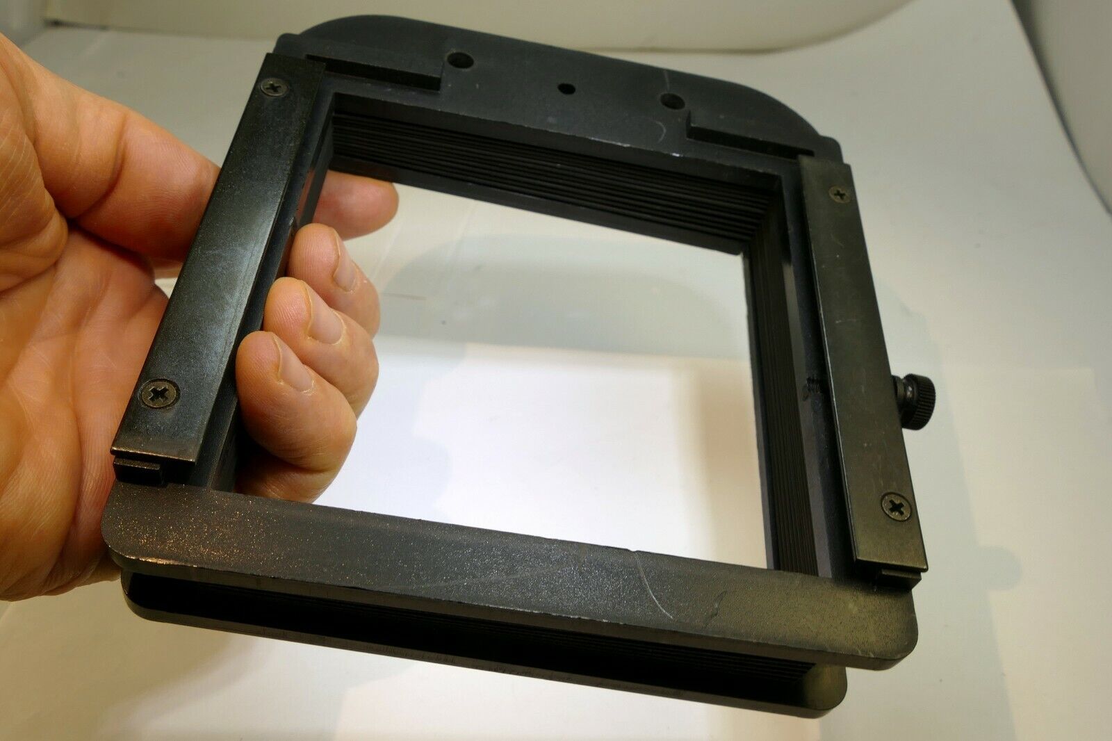 LINDALH Auxialiary Bellows lens Hood 43.1500 Bell-O-Shade