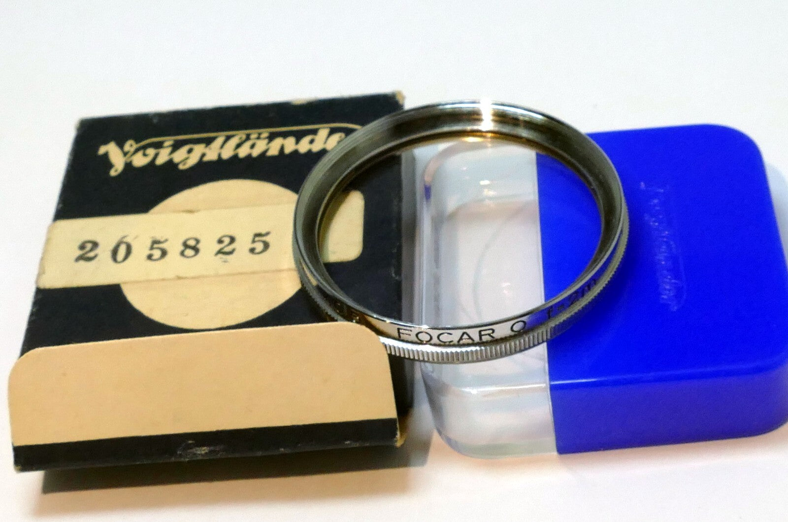 Voigtlander FOCAR 0 AR f=2m 342/41 FILTER  40.5mm close-up portaiture