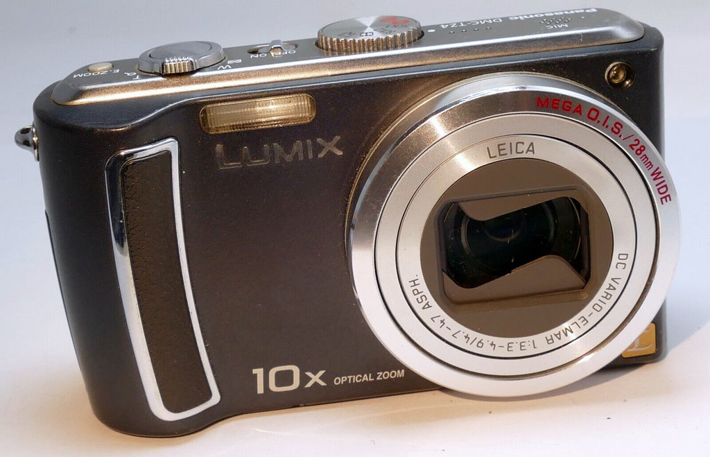 Panasonic LUMIX DMC-TZ4 8MP Digital Camera Leica 28mm Lens AS IS Parts UNTESTED
