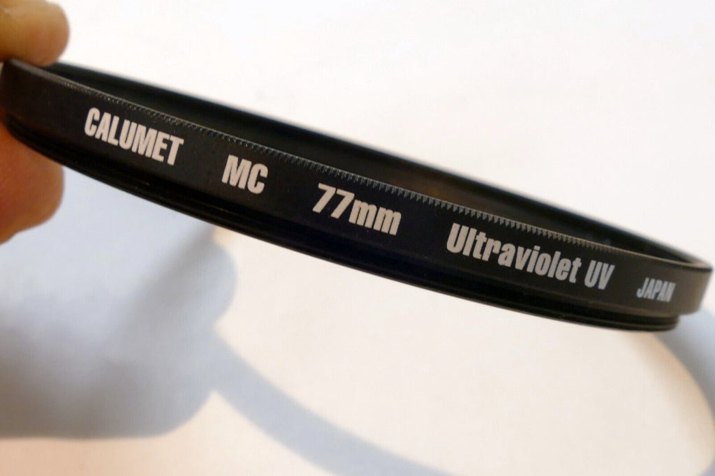 Calumet 77mm MC UV Filter Clear Ultraviolet Multi-Coated made in Japan