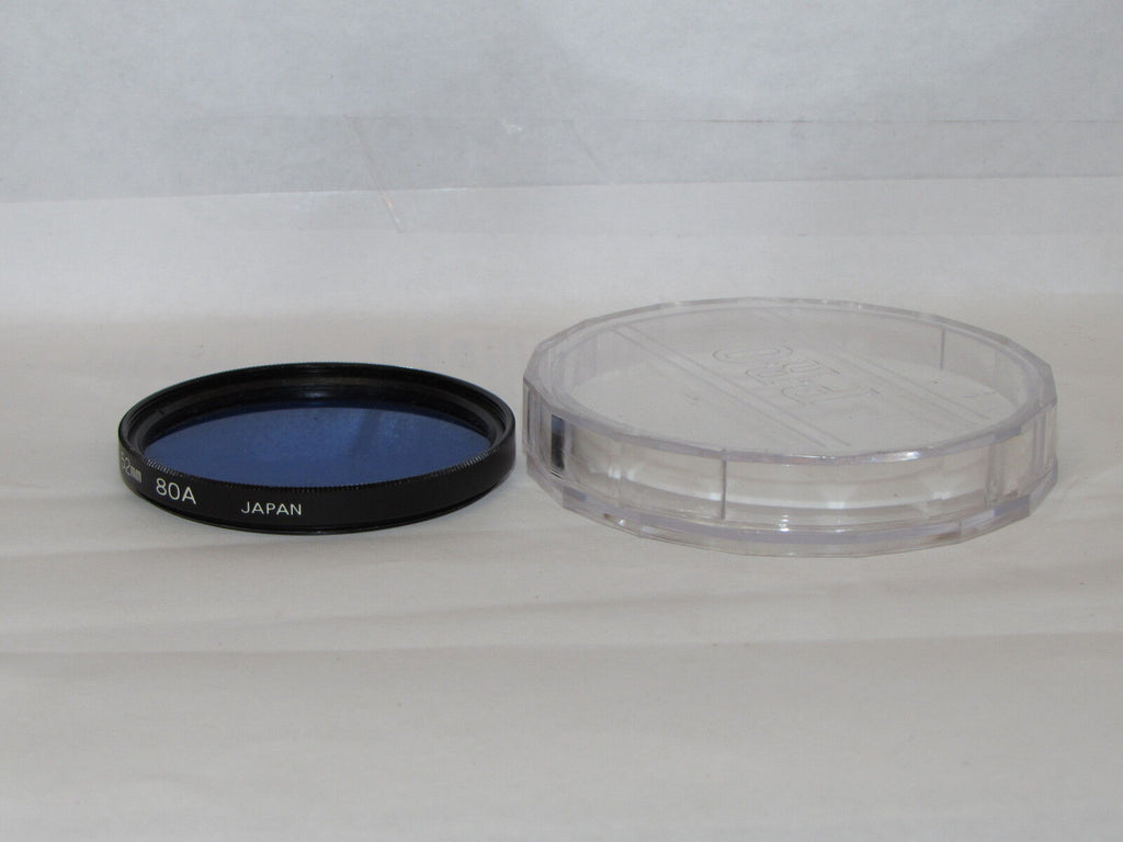 Used PRO 80A Blue  52mm Lens Filter Made in Japan  O40119