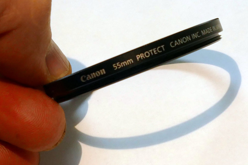 Canon 55mm Filter Lens Protect clear made in japan SSC SC - OEM Genuine