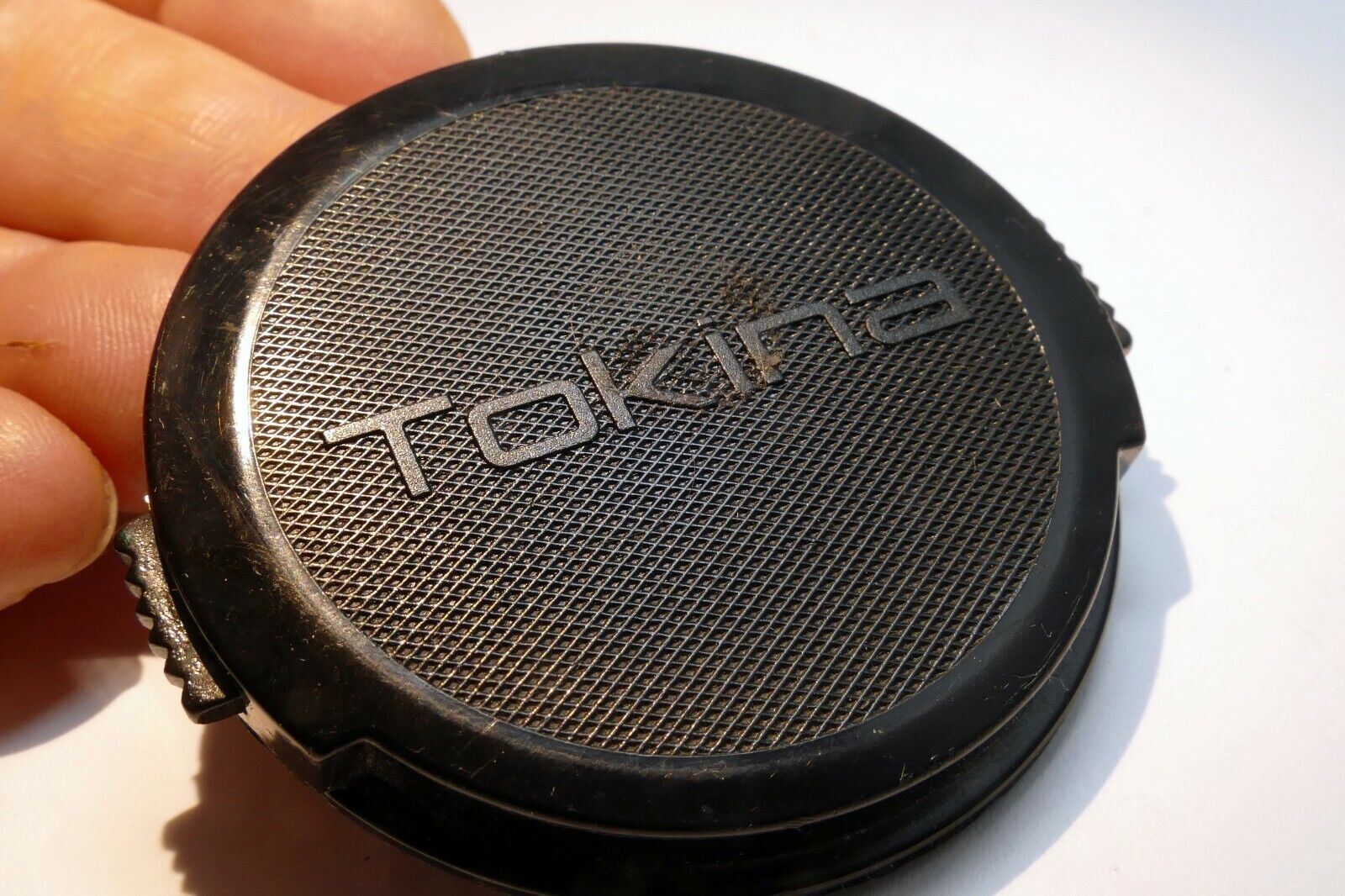 Tokina 55mm Front Cap Plastic center snap on for AT-X Macro 90mm F2.5