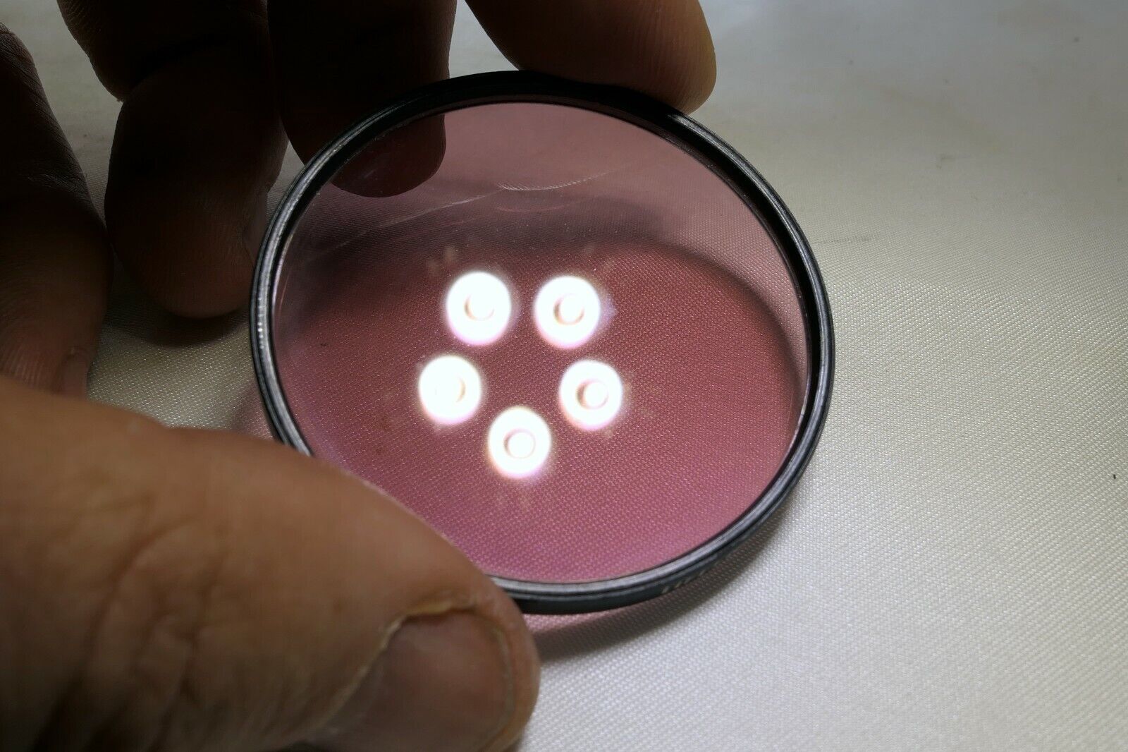 Tiffen Photar FL-D Series # 7 (VII) Lens Filter drop in Fluorescent Daylight