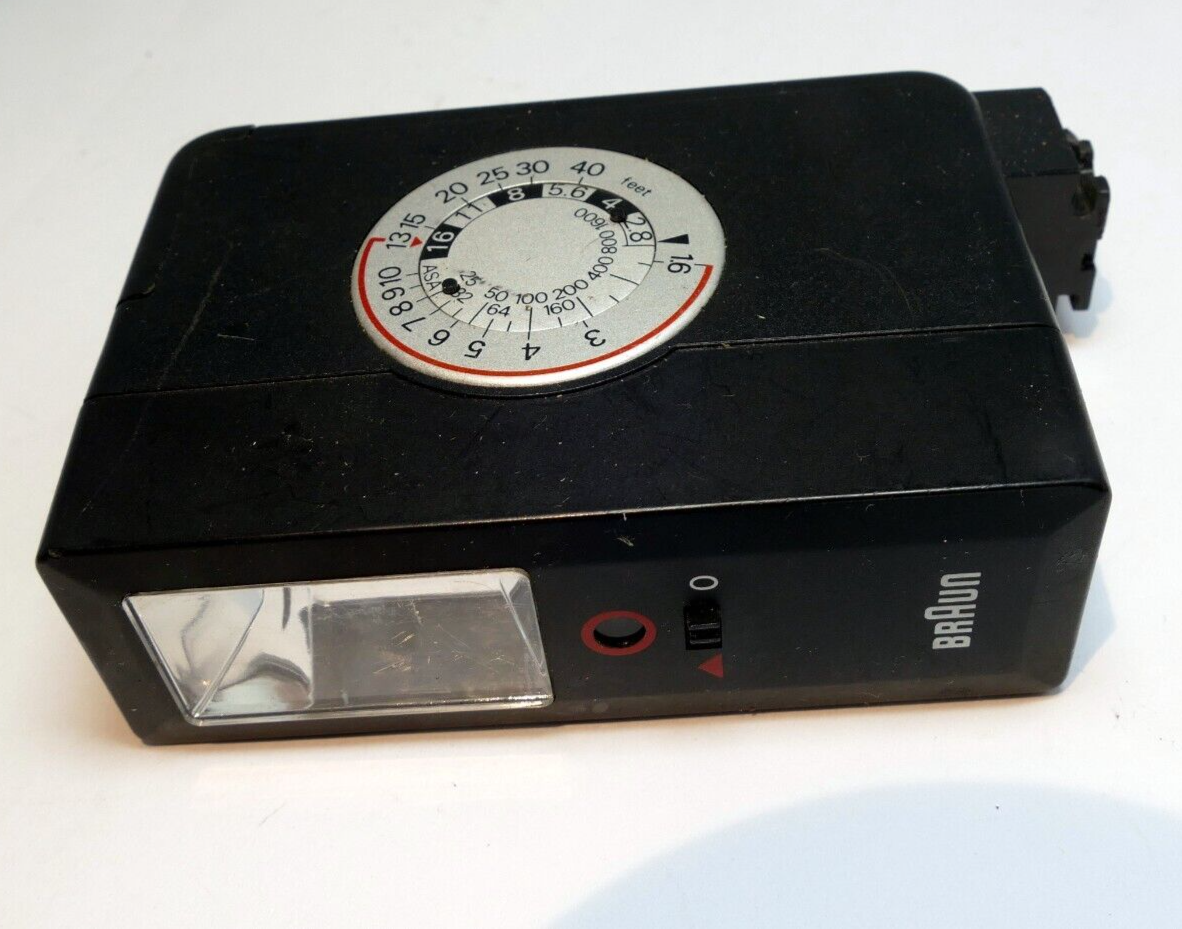 Braun F 16BLS flash -  for parts corrosion