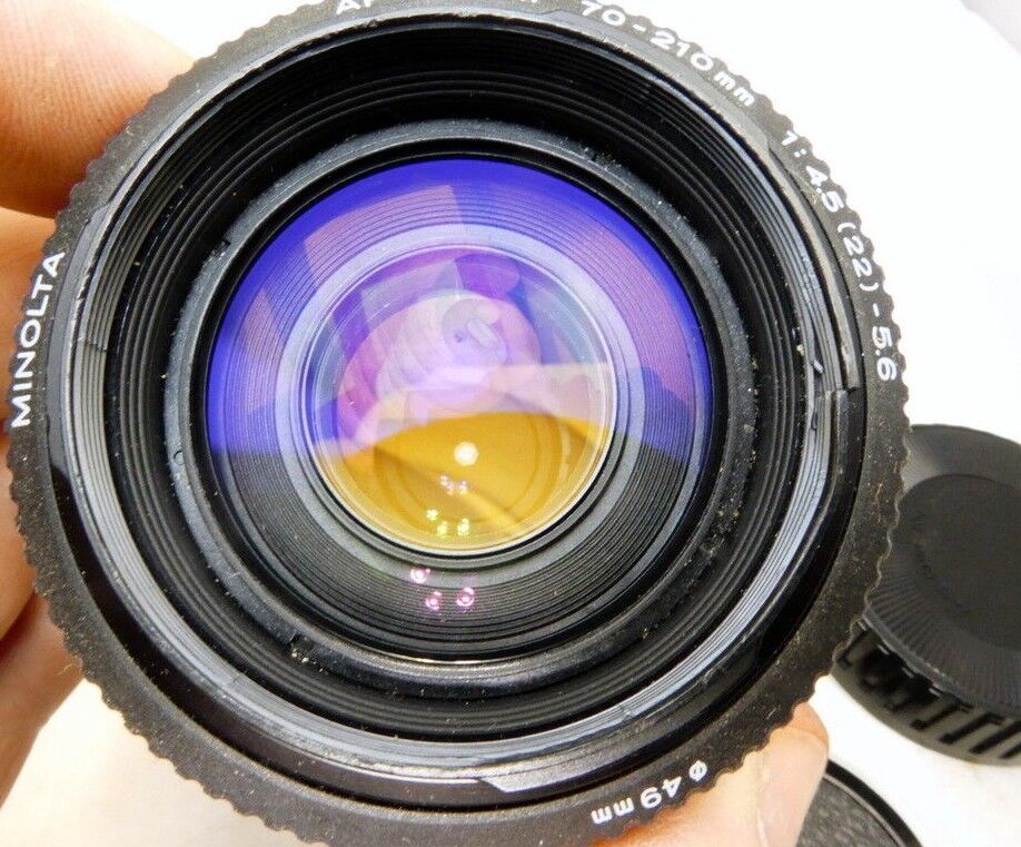 Minolta Maxxum 70-210mm F4.5-5.6 Auto Focus AF  Lens α37 α57 α99 α77 SLR cameras