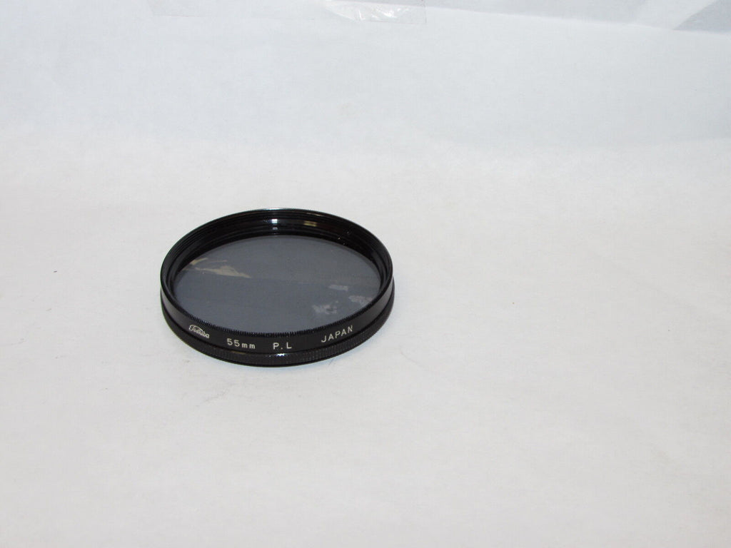 Used Toshiba PL Polarizing 55 mm Lens Filter Made in Japan O32519