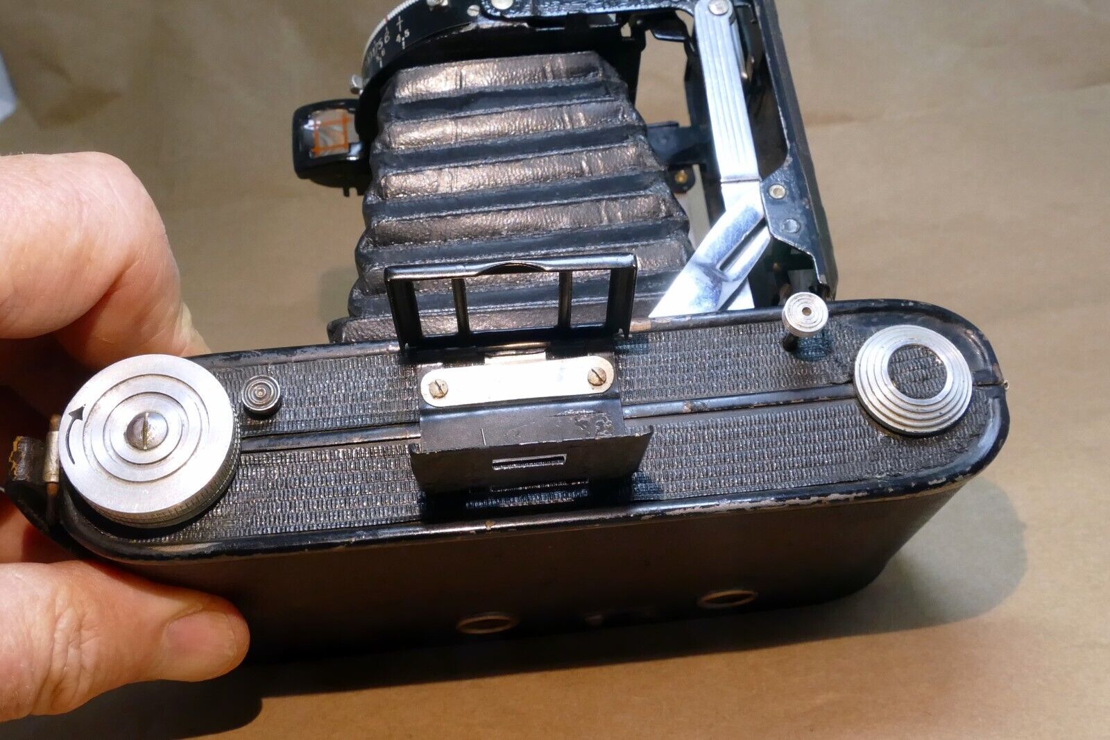 Schneider Kreuznach Radionar 10.5cm F4.5 Folding Camera 120 6X9 - tested works