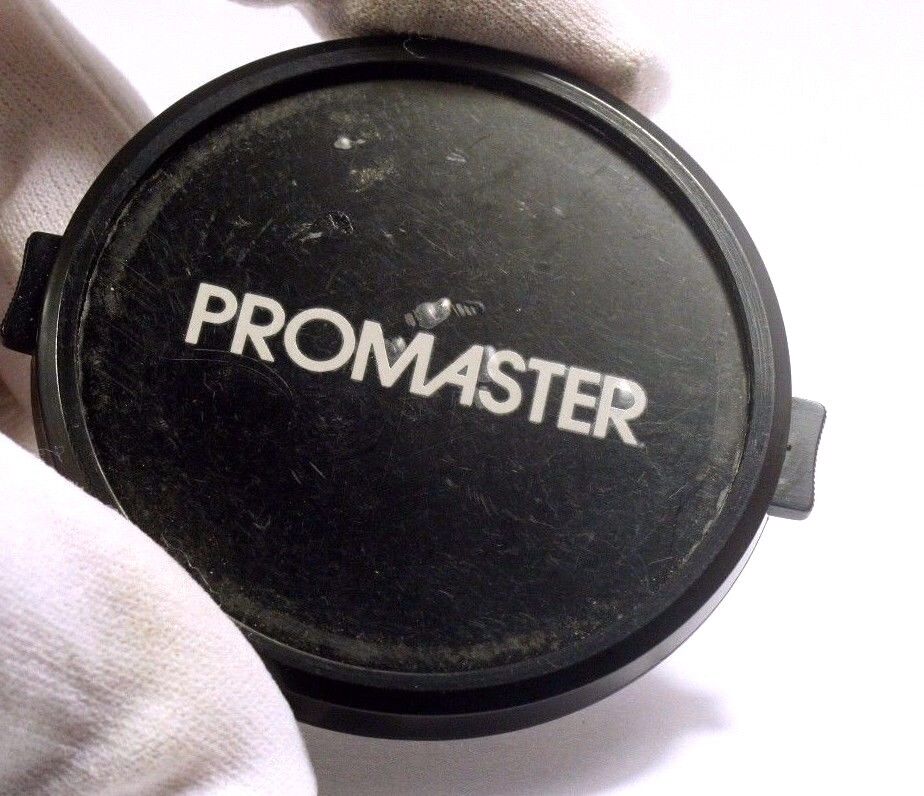 Promaster Front lens cap 58mm vintage Snap on type