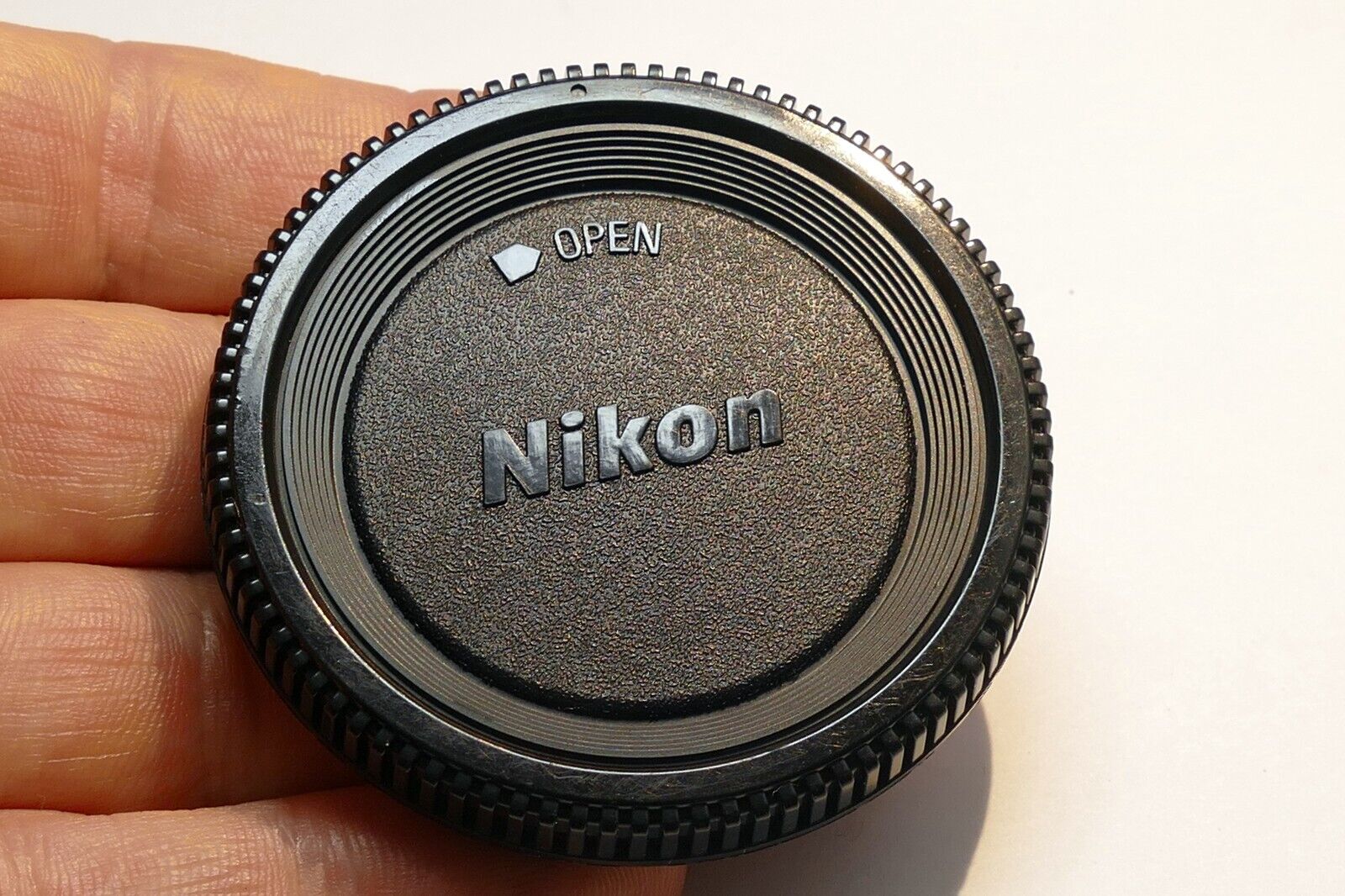 Used Camera Body Cap for Nikon Ai Ai-s or AF Genuine made in Japan