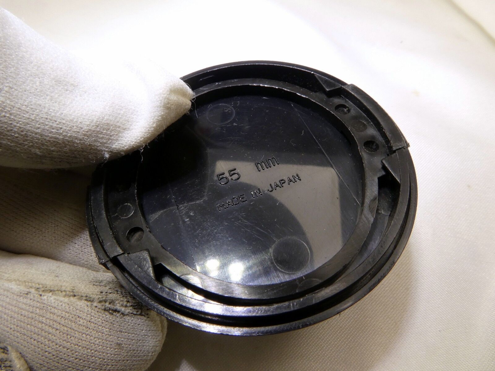 Sigma 55mm Front Lens Cap Snap on type all Black