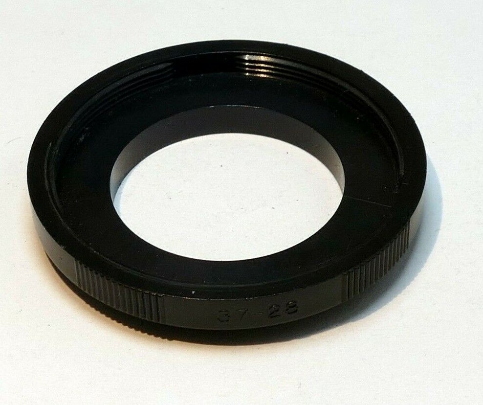 28mm to 37mm Step Up Plastic  lens ring adapter  screw in threaded