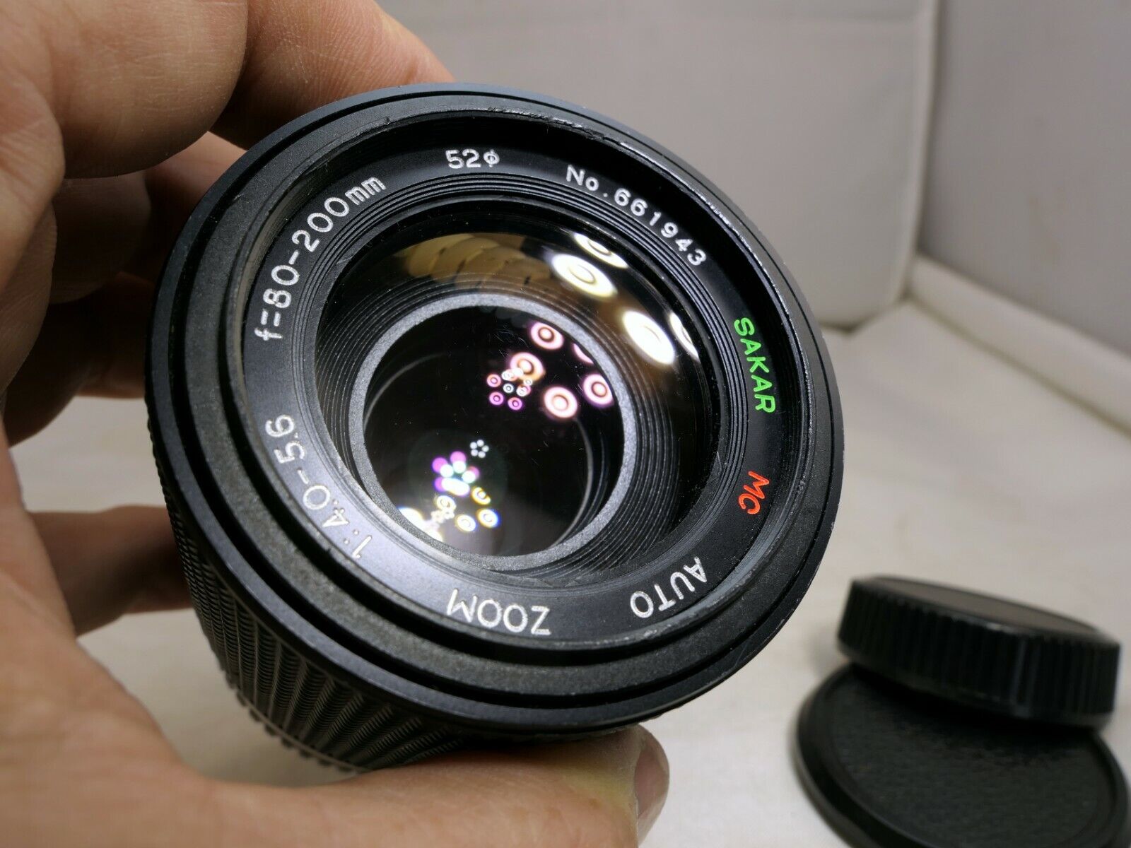 Sakar 80-200mm f4-5.6 manual focus for Pentax KR KA A mount digital