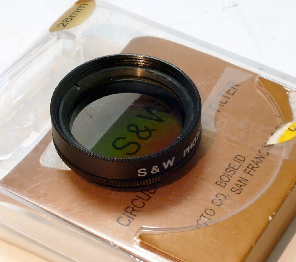 S&W 28mm Filter circular Polarizer C-PL