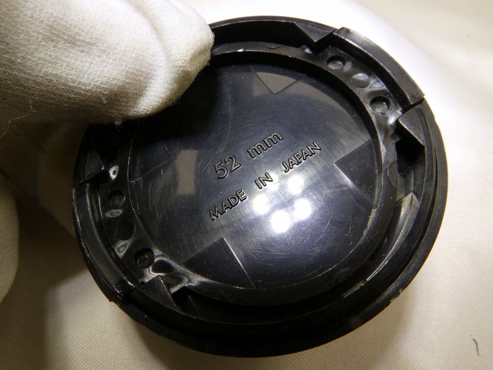 Quantaray  52mm Front Lens Cap Snap on type