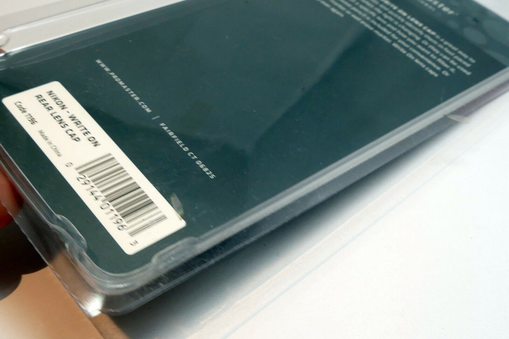 Write on Rear Lens Cap for Nikon  AI Ai-s  with erase marker