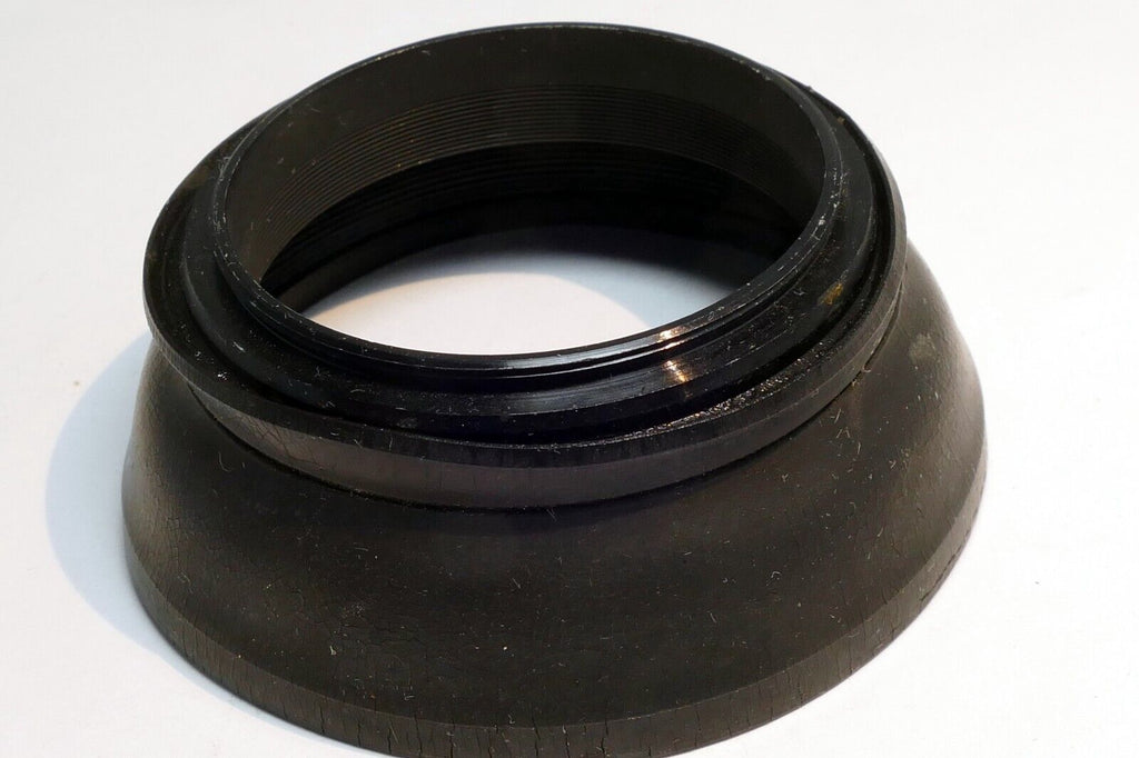 Vivitar 49mm Metal Lens Hood Shade rubber rigid threaded