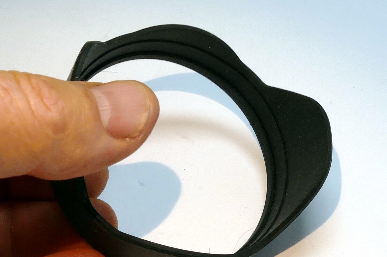 63mm ID Lens Hood Shade rubber  soft slip on type