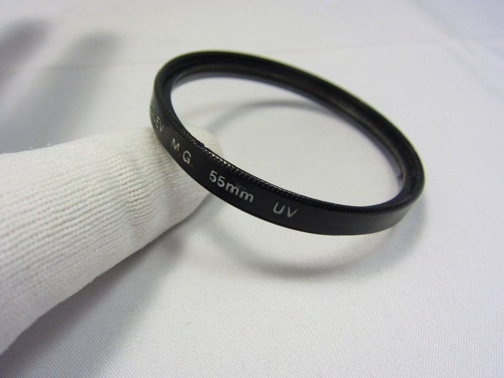 Used ROLEV M.G. UV 55mm Lens Filter ( Tiny Scratches ) Made In JAPAN 6410033