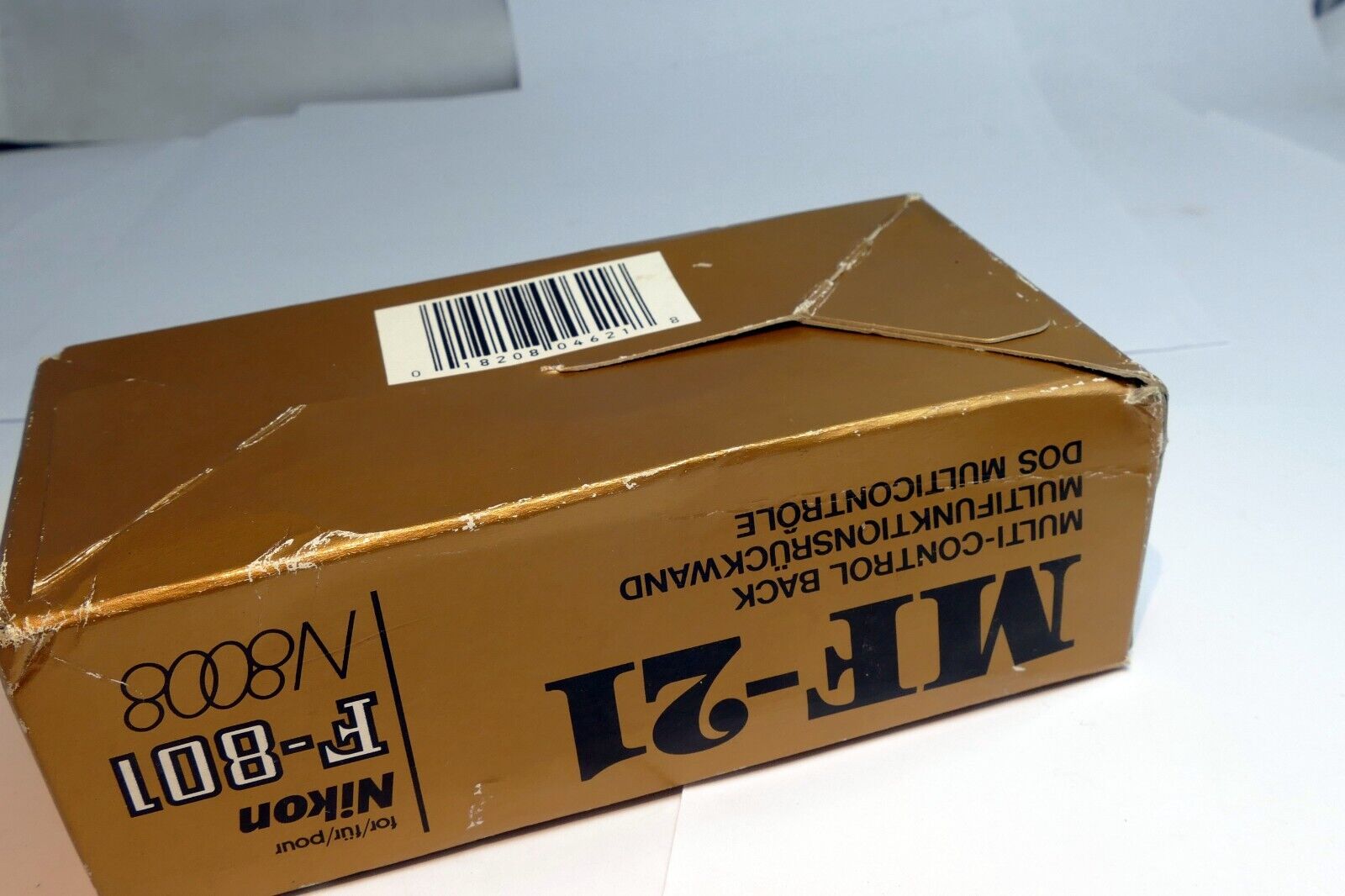 Empty Box for  Nikon MF-21 Multi-Control camera back  N8008 ( an empty box only)