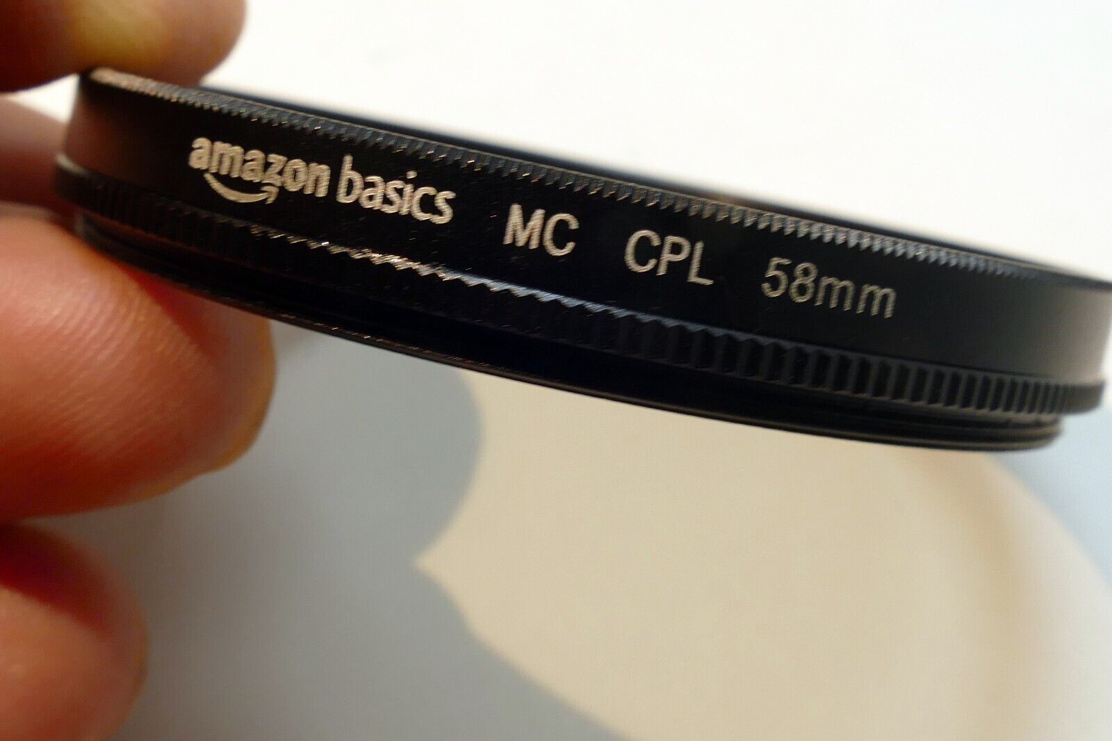 Amazon Basics MC C-PL 58mm Lens Filter Circular Polarizer