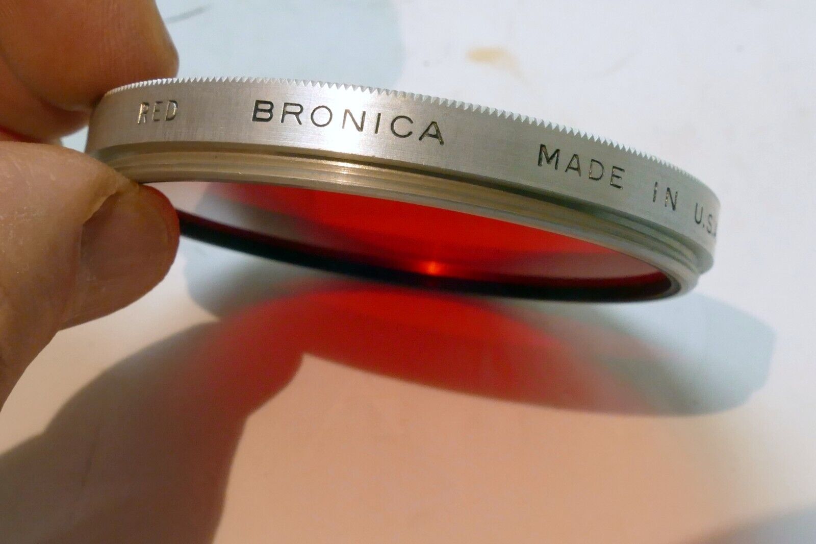 Bronica 67mm RED Lens Filter Threaded 66.7mm Zenza - Genuine OEM S2A