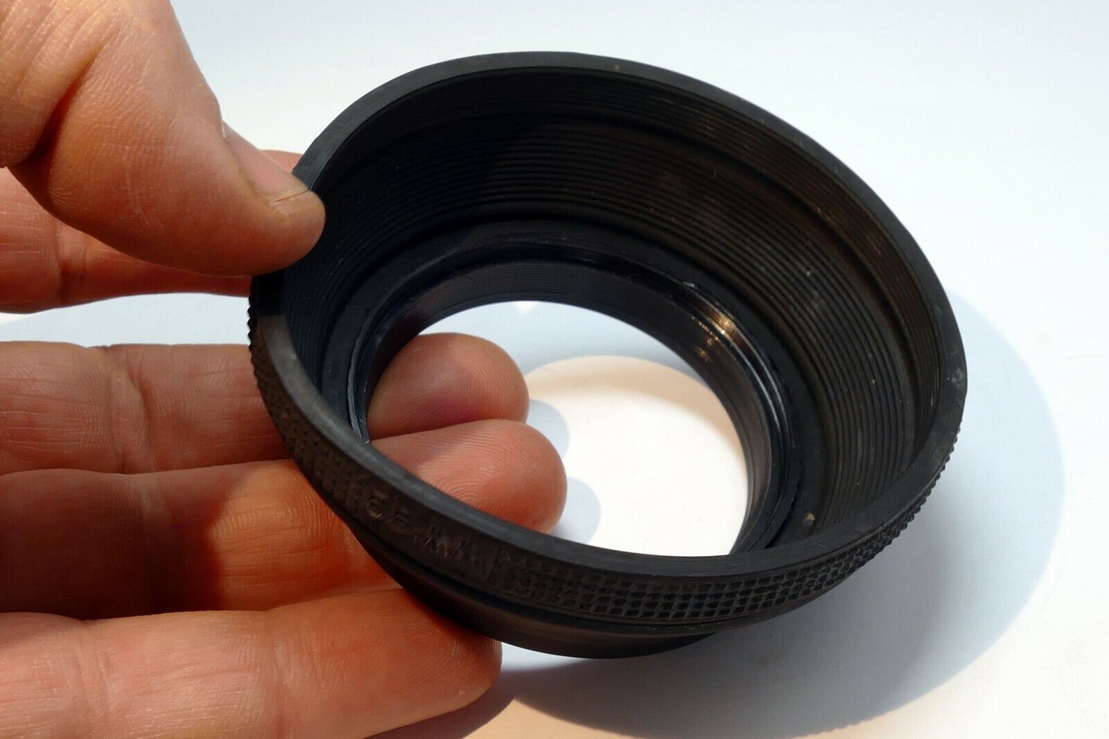 55mm Rubber Collapsible Lens Hood Shade Telephoto 80-200mm  double threaded