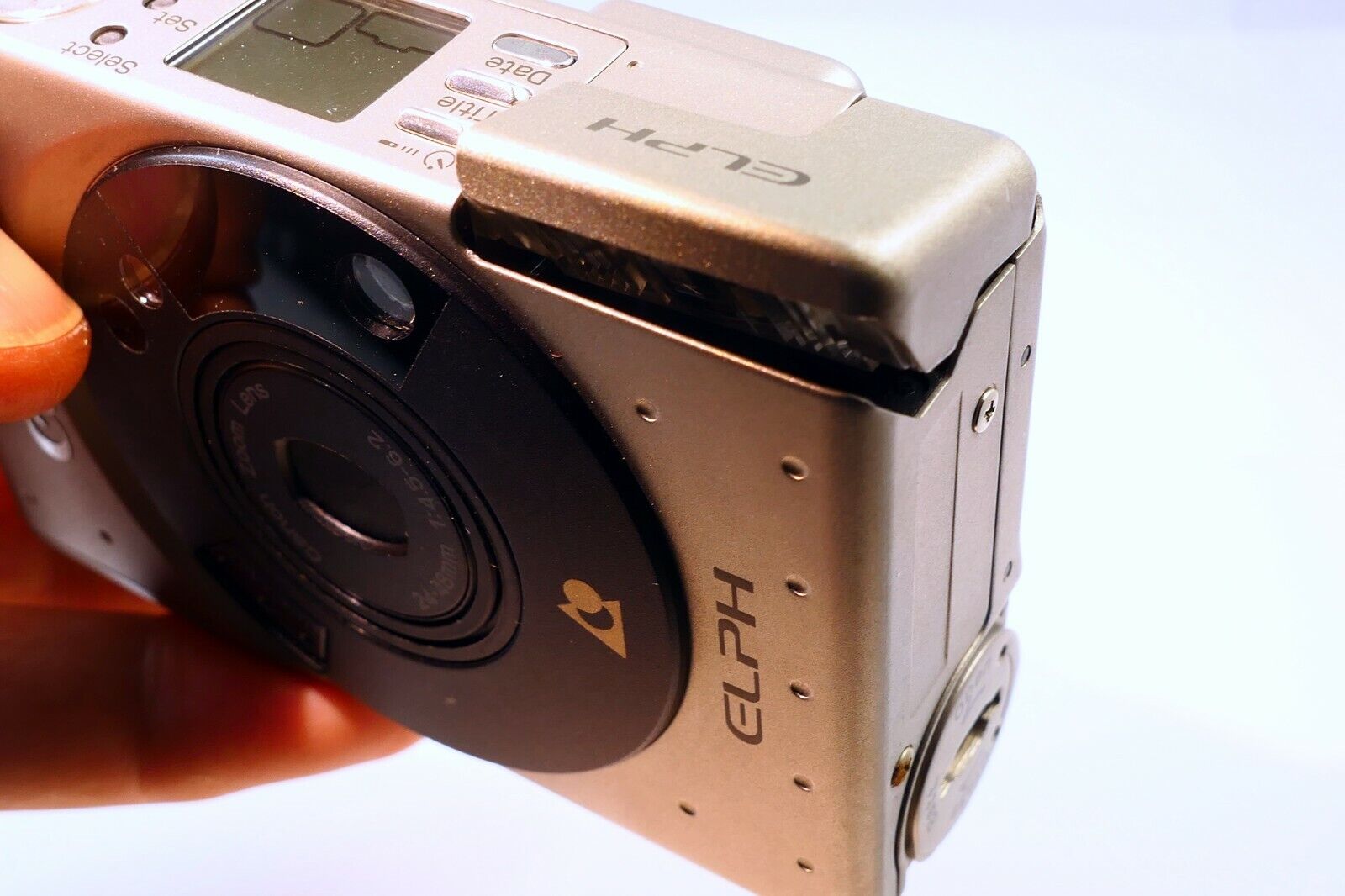 Canon Elph APS film Camera does not work AS IS Parts or Repair