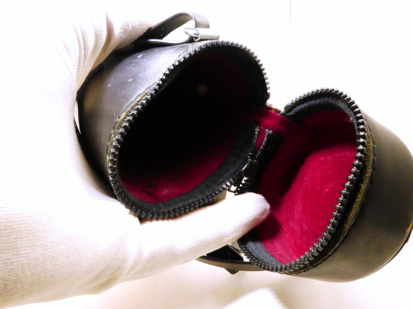 Minolta Leather Lens Case 6X2.5" OD Rokkor 200mm f4.5 MC