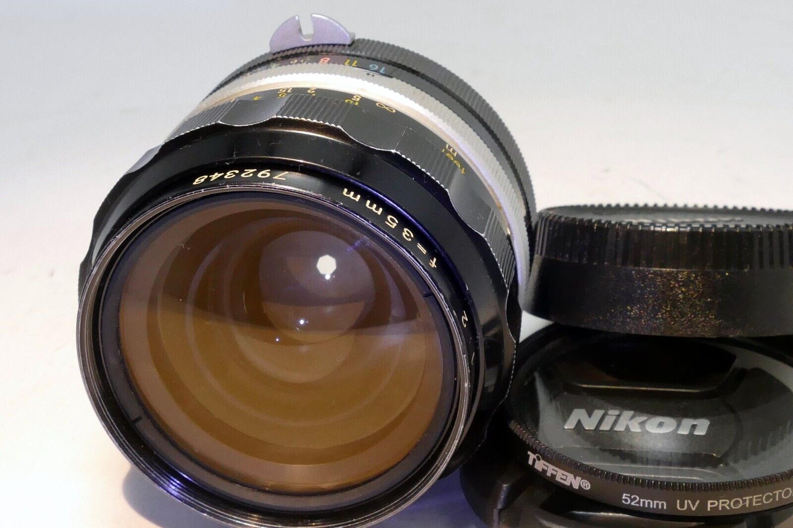 Nikon Nikkor-O 35mm f2 AI F Prime lens f2.0 (home Ai'd) - AS IS Parts or Repair