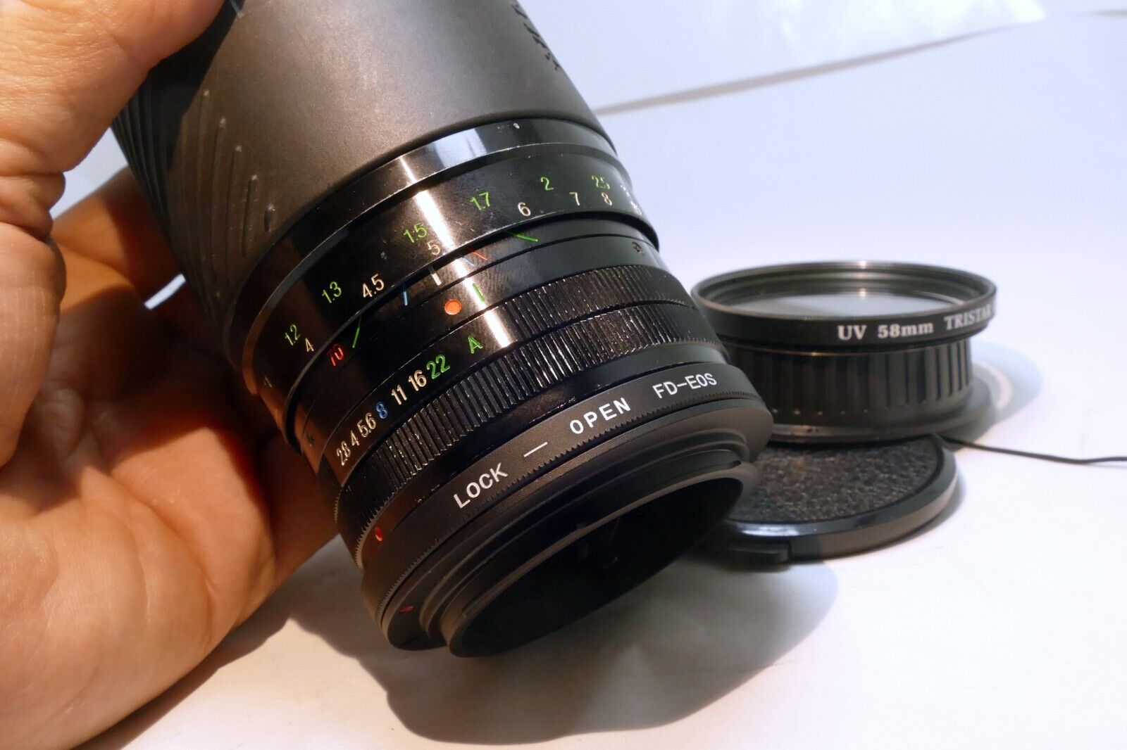 Vivitar Series 1 70-210mm f2.8-4 Macro Focusing Zoom for CANON FD = PARTS AS IS