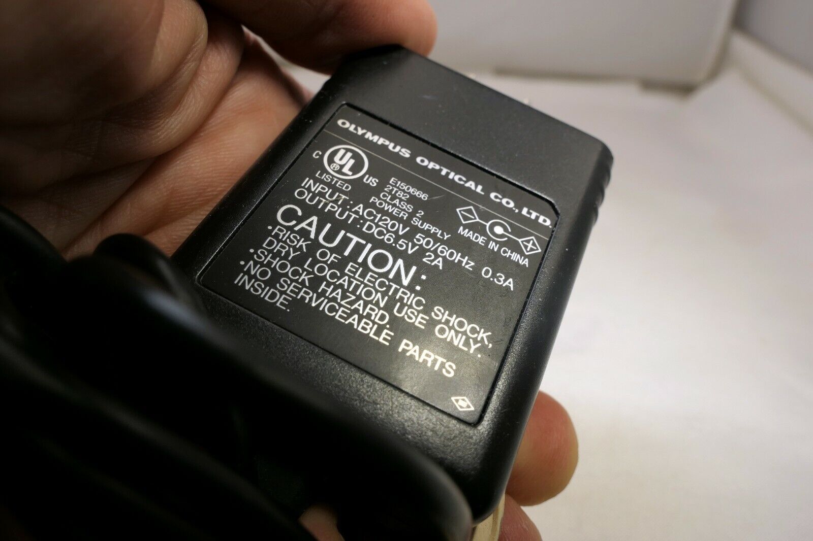 Olympus AC adapter model C-7AU Genuine Original OEM  EL-3