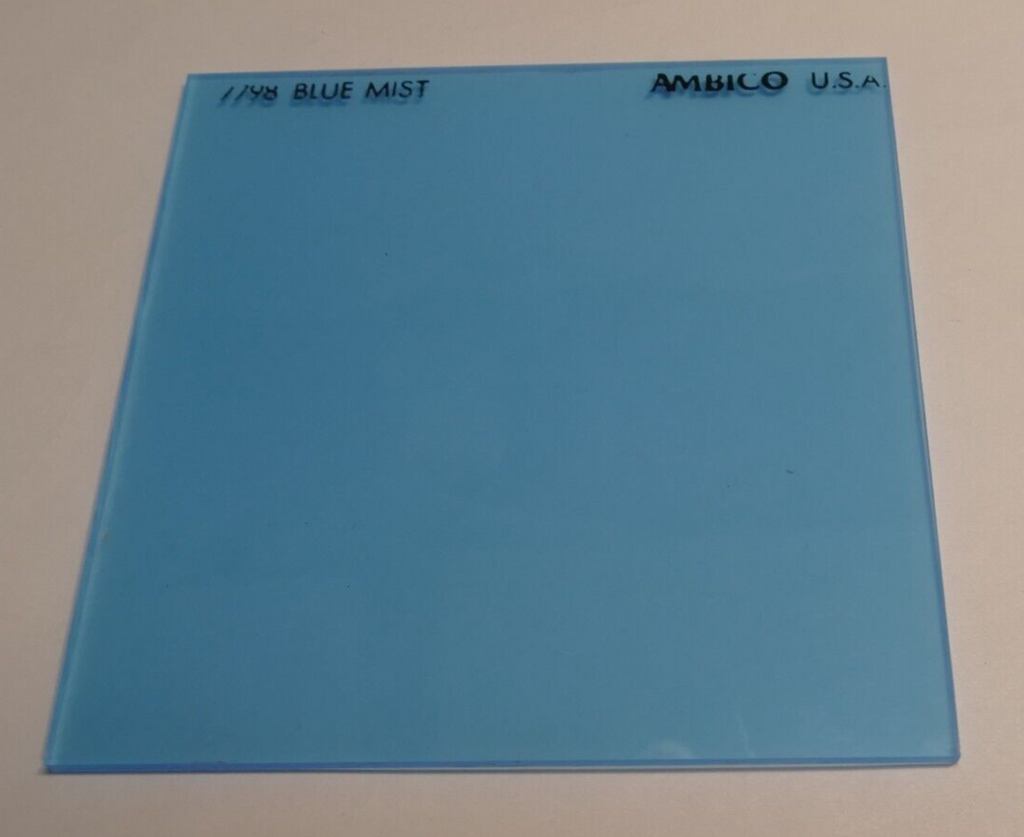 Ambico 7798 Blue Mist Filter 73X73mm square drop in  Light Blue diffusion soft