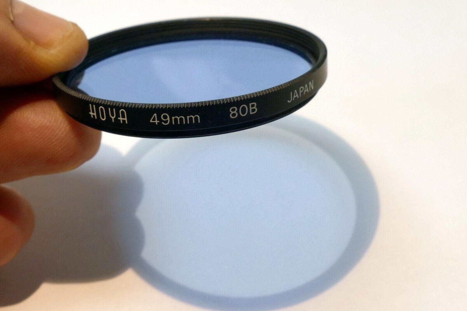 Hoya 80B 49mm Lens Filter Made in Japan cooling