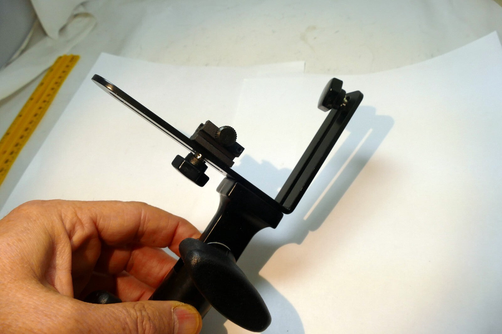 Flash tripod holder for umbrella bracket rail multi-flash