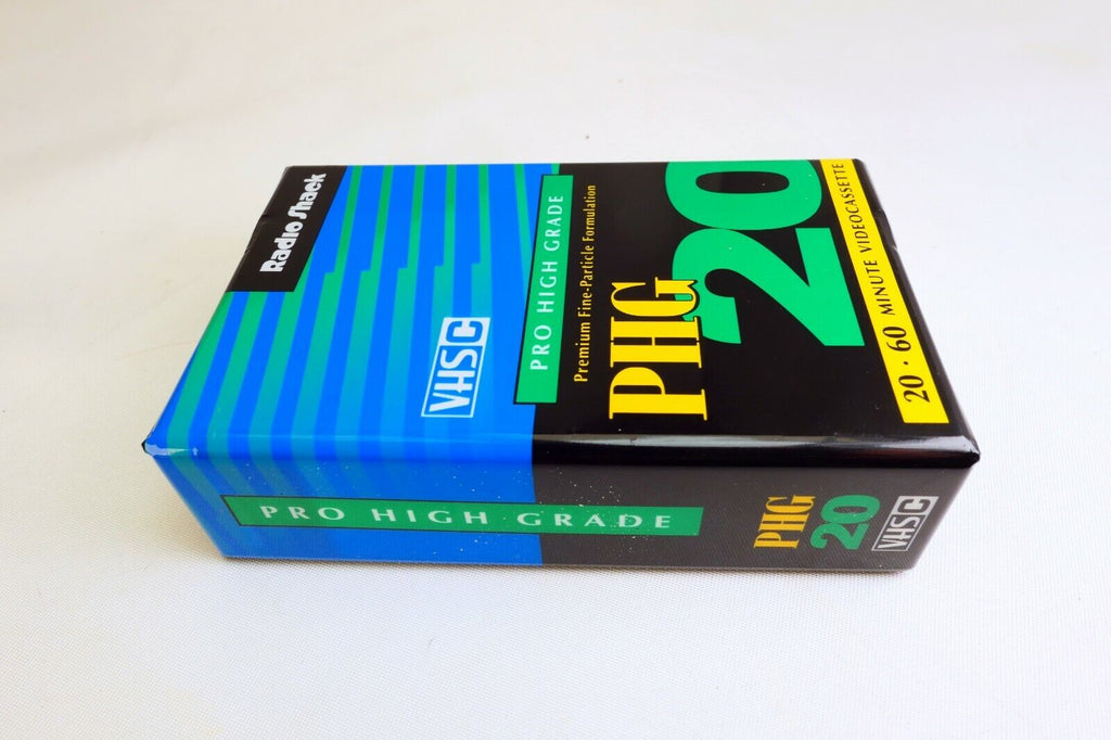 Radio Shack TC-20 PHG VHS-C PRO High Grade 20-60 minute Videocasette
