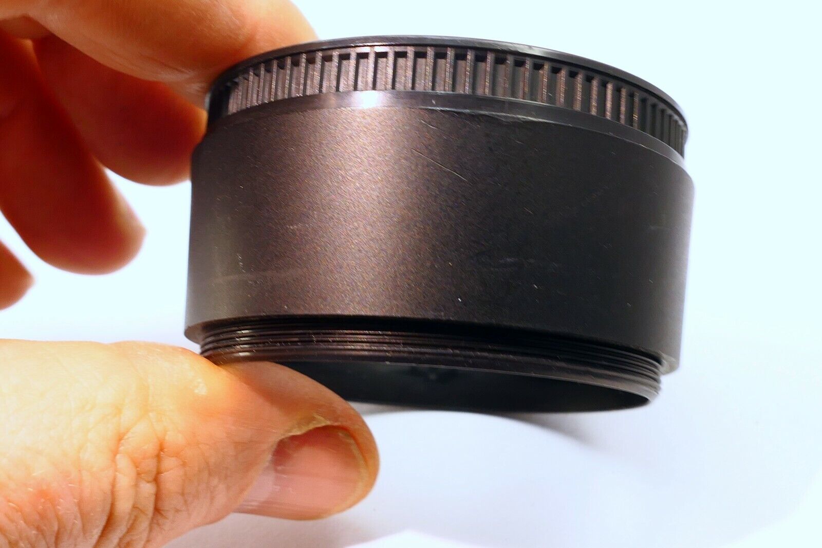 53 ID mm tube for camera lens hood shade  screw in  plastic