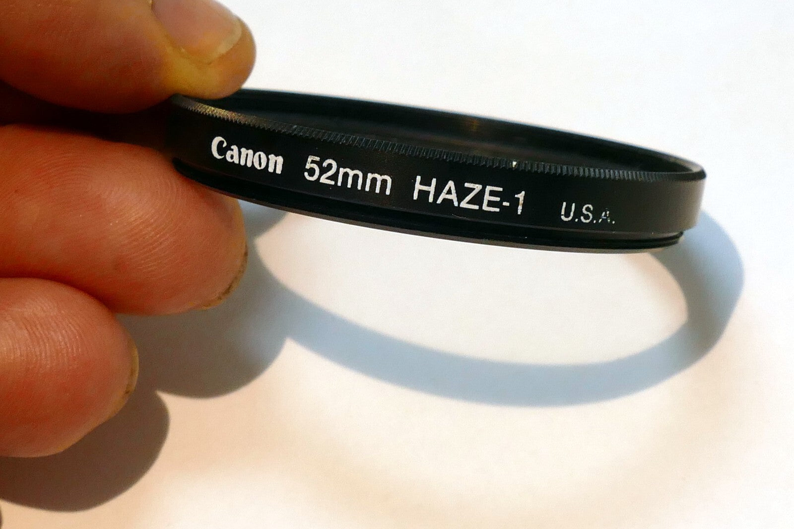 Canon 52mm Filter UV Haze made in USA 50mm f1.4 nFD - EOM Original