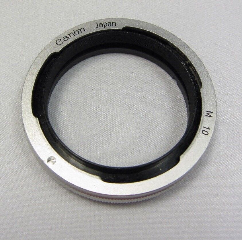 Canon FD M10 Lens Adapter Macro Extension tube Ring Made in Japan OEM