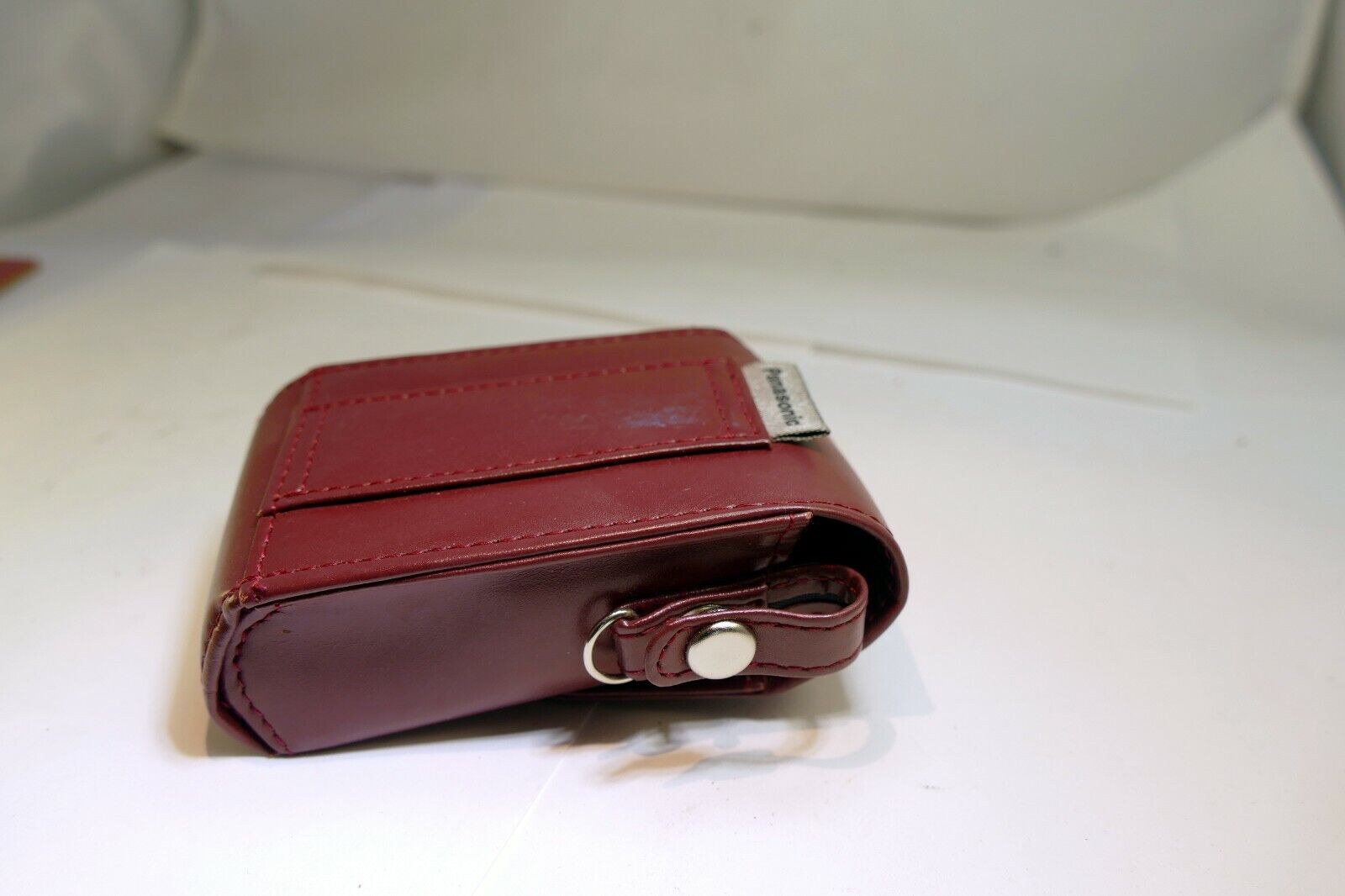 Panasonic Lumix DMC camera Protective Leather Pouch Case small 3.5X2.5X1.5"