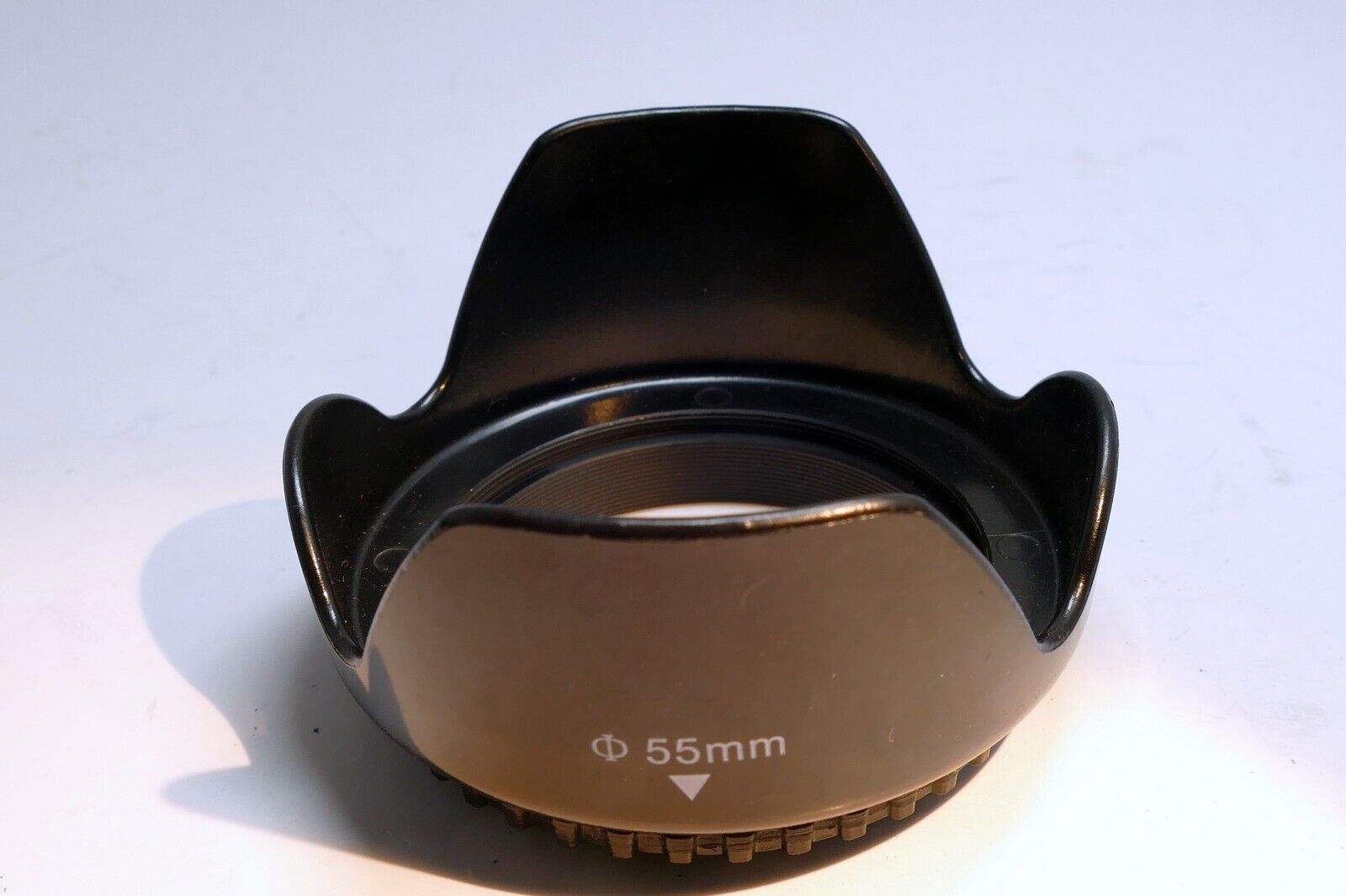 55mm Petal Lens hood shade threaded screw in  Tamron SP 60mm f/2 Di II 1:1 Macro