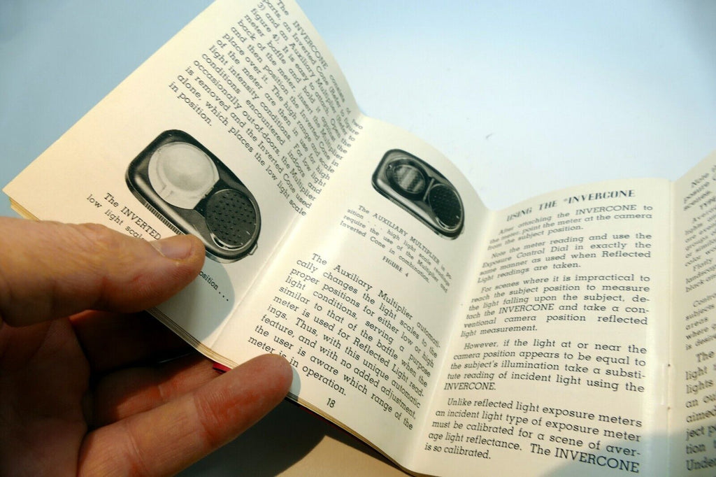 Weston Master II 735 Light meter Manual Instruction Guide exposure